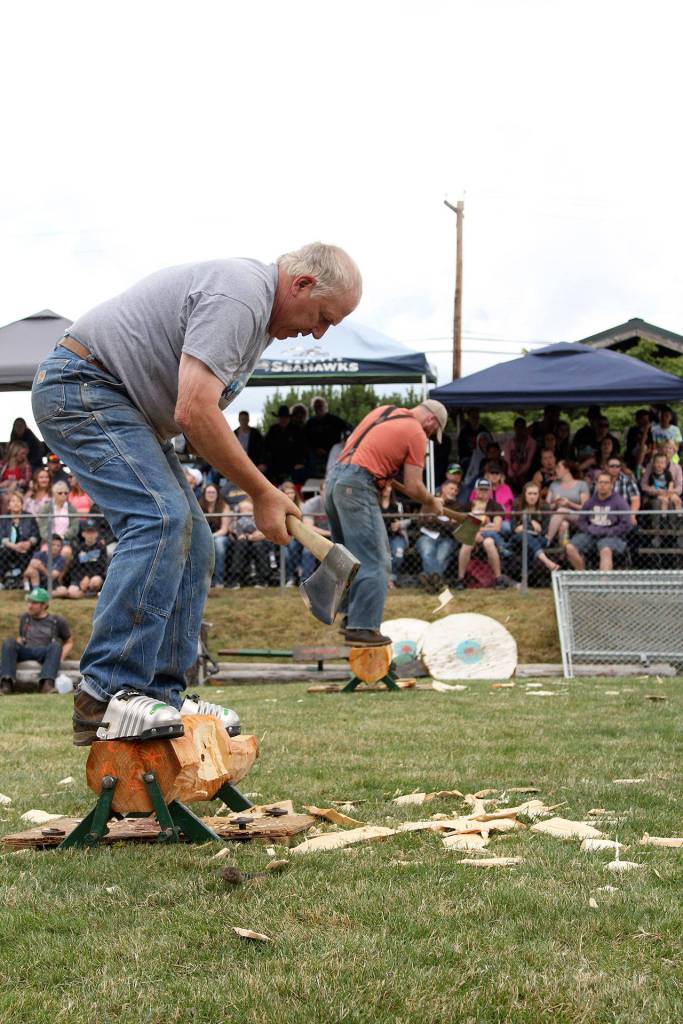 Clinkingbeard cinches fifth year as All-Around Logger