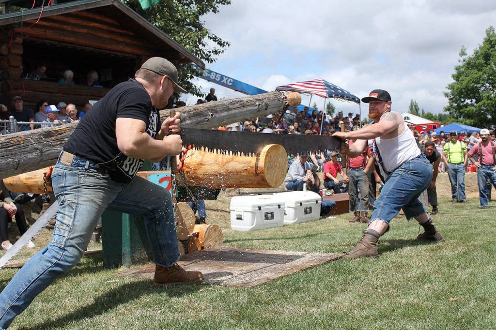 Clinkingbeard cinches fifth year as All-Around Logger