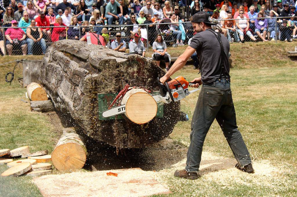 Clinkingbeard cinches fifth year as All-Around Logger