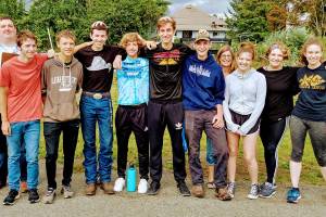 EHS harriers pitching in with community service