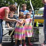 There will be loads of activities for kids at the Enumclaw Street Fair. Last year, there was an archery range with hovering targets. Photo by Ray Still