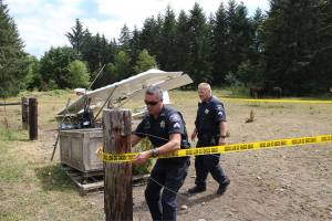 Crashed plane in Burnett, two injured