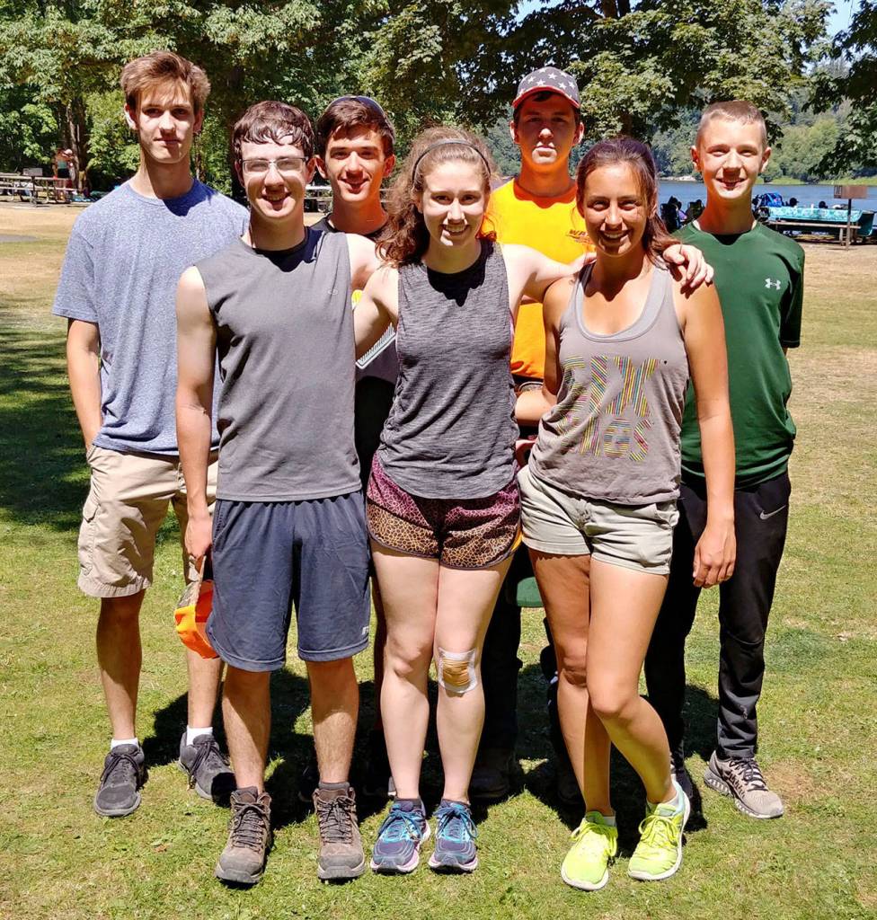 In step with helping out