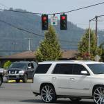 Buckley traffic light replacement under way