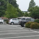 School assessments were debated as members of the Enumclaw City Council talked about stormwater fees. In the end, the Enumclaw School District will pay the same as everyone else for its impervious surfaces, like this Kibler Elementary parking lot.
