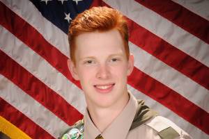 Local Scout earns his wings