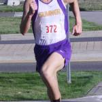 Adam Sjolund took top honors when the Spartans ran against the Panthers Sept. 24. Photo by Kevin Hanson