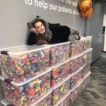 Last year, Molen Orthodontics collected more than 2,500 pounds of Halloween candy, paying young trick-or-treaters more than $5,000 total. Contributed photo