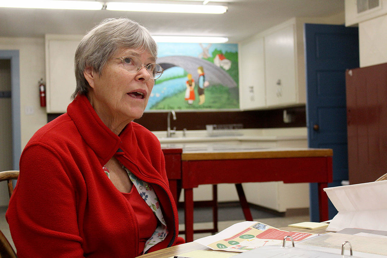Carol Lingner, president of the Danish Sisterhood Unity Lodge No. 75, has been a member of the Sisterhood for about 4 years, after she moved back from Alaska and wanted to reconnect with her heritage. Photo by Ray Miller-Still