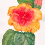 After several decades of grooming animals, April Hurst turned to re-learning how to painting while recovering from elbow surgery. Contributed image