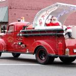 Santa already visited Buckley during the citys annual tree lighting Nov. 24, but hell be traveling around the city again Dec. 10 - 14. Photo by Ray Miller-Still