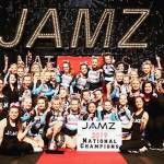 The Plateau Rebels gather for a group photo following their national championship performance in Las Vegas. Submitted photo