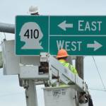 Winter weather brings another delay to Buckley light project