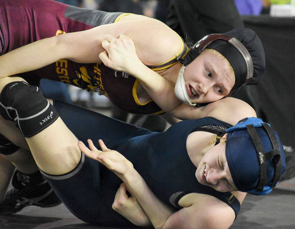 White River boys, girls place second at Mat Classic
