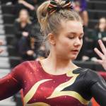 White River leads local contingent at state gymnastics