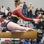 White River leads local contingent at state gymnastics
