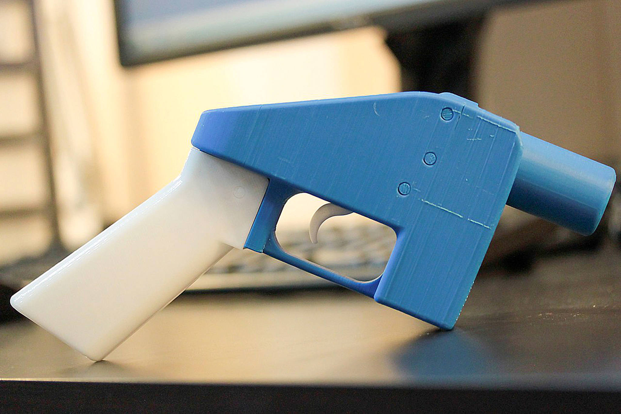 Defense Distributeds 3D printed gun, The Liberator. Photo by Vvzvlad/Wikimedia Commons