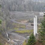 Public comment will be taken regarding the Army Corps of Engineers master plan for Mud Mountain Dam. As usual, the White River was flowing freely through the dam last week. Photo by Kevin Hanson