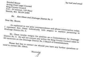 Drainage District 5 commissioners resign