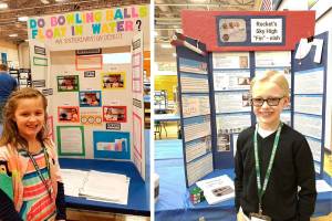 Young students place first, second in annual state science fair