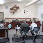 Few attended the June 20 Black Diamond City Council meeting, where the council passed a Transportation Improvement Plan and an amendment to its Capital Improvement Plan, among other items. Photo by Ray Miller-Still