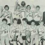 Could these be among the first to grace the White River Hall of Fame? These are the 1973 Hornet boys basketball team, who won four tournament games to capture a state championship. Photo provided by John Dorsey