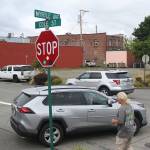 What would you like to see this empty lot on Cole St. and Myrtle Ave. used for? Photo by Ray Miller-Still