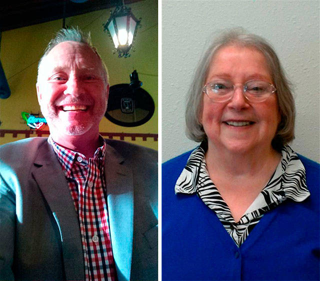 David Lewis and Lyn Rose are vying for Buckley Council Pos. 5.