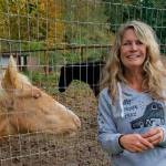A photo of Sharon Hunter, pulled from a GoFundMe created to raise money to buy hay for horses. Hunter is being accused of hoarding horses around Washington.