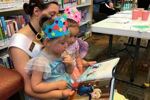 Read with a princess at the Buckley Library | Pierce County Library System