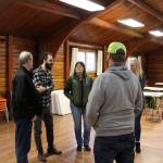 Only two farming families attended a Dairy Farmers of Washington meeting last Thursday, March 5. The meeting was focused around legislative changes that could affect their businesses in the near future. Photo by Ray Miller-Still