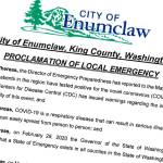Enumclaw to declare state of emergency