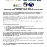 Joint statement from the mayors of Auburn, Kent, Renton, Federal Way, Tukwila, Enumclaw, Algona and Pacific was issued Sunday, March 22, in response to the COVID-19 outbreak. Courtesy of City of Kent