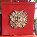 Look out for these VFW Post 1949 poppy boxes at Safeyway and QFC, which will be taking place of actual VFW members who normally greet shoppers at the local grocery stores on Memorial Day weekend. Courtesy photo