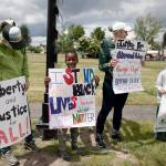 Plateau protestors: ‘Black Lives Matter’