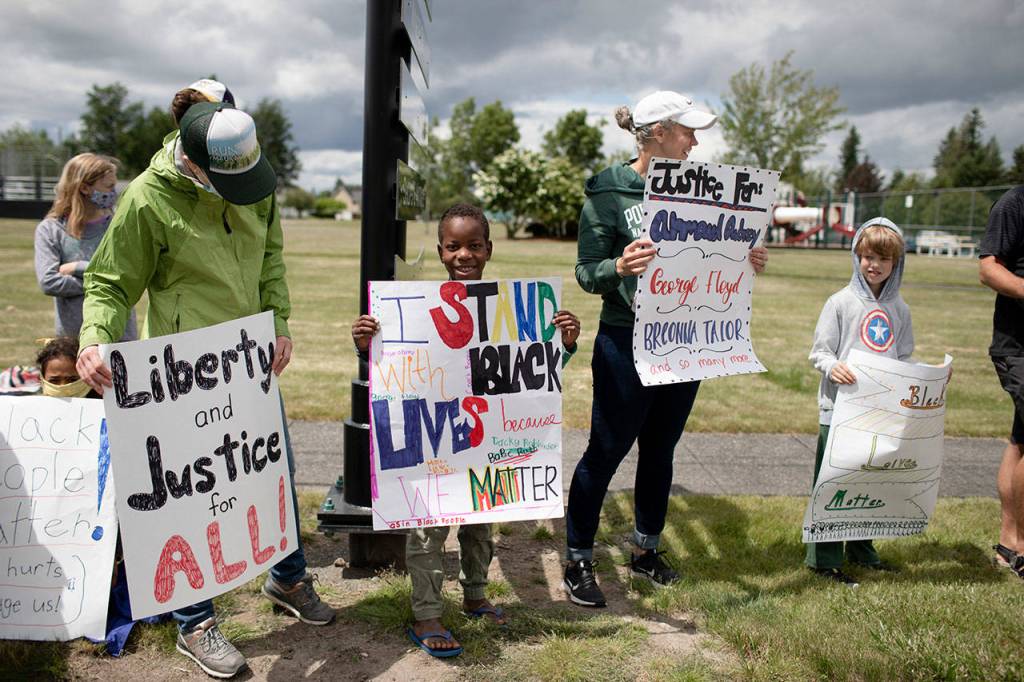 Plateau protestors: ‘Black Lives Matter’