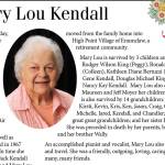 Mary Lou Kendall