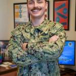 As a hospital corpsman, Enumclaw native Kameron Jacobs helps keep the U.S. Navy healthy. Photo provided by Navy Office of Community Outreach