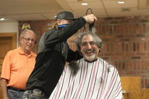 As promised, clippers clean mayor’s locks