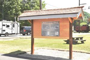 Wilkeson gets informational kiosk, will participate in Trails Day