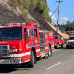 Enumclaw Fire Department aids in Bonney Lake fire