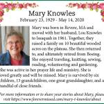 Mary Knowles