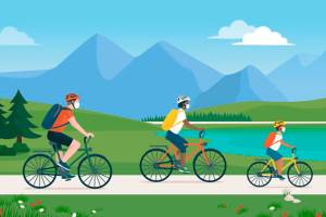 Cycle your stress away, safely and affordably