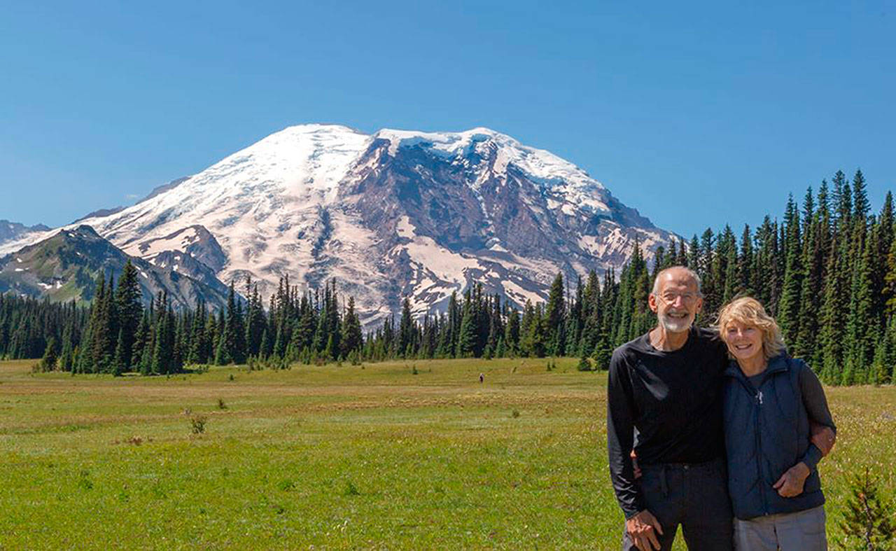 Former Black Diamond Councilman Craig Goodwin with his wife, Judy. Photo courtesy Judy Goodwin