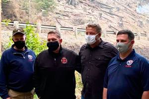 Enumclaw fire under control