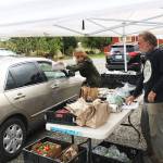 Photo by Ray Miller-StillPictured is Robin Hones of Cascadia Greens and Tanya Wilbanks from The Bakers Cookie, based in Buckley.