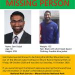 Sam Dubal was reported missing Oct. 12.