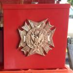 Donation boxes like these will be placed at the local QFC and Safeway to collect money for VFW Post 1949 in early November. Contributed photo