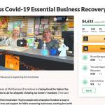 Enumclaw City Councilman Beau Chevassus made a fundraiser of Enumclaw's Mail Express at the start of October. Screenshot