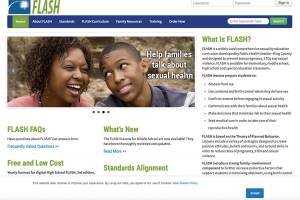 The Enumclaw School District uses the FLASH curriculum to teach older students about sex. Screenshot